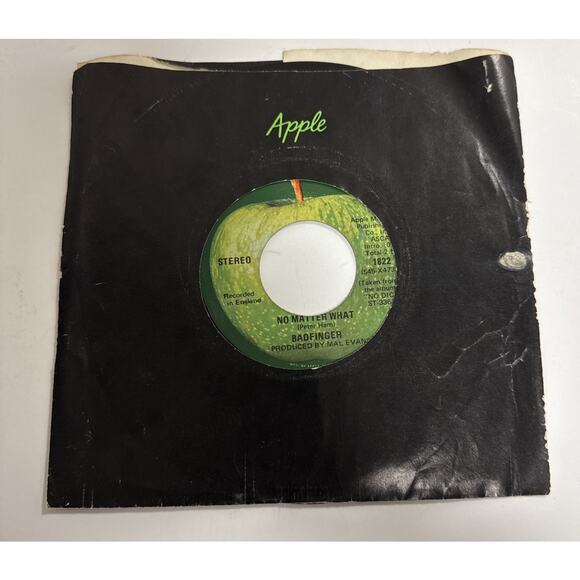 Badfinger No Matter What Carry On Till Tomorrow 7" 45 Record Vinyl Apple 1822 - Picture 1 of 3